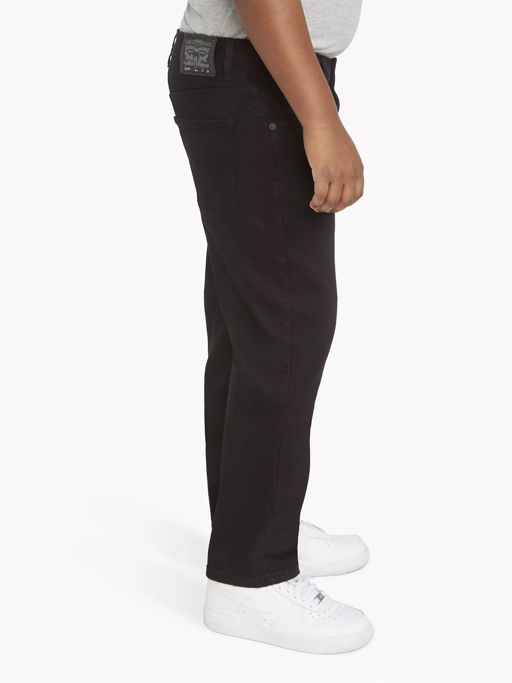 Levi's Men's Black Straight Jeans